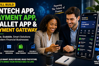 build fintech, payment and wallet apps