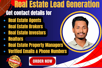 do real estate lead generation for agents, brokers, owners, investors, realtors