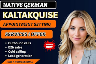 b2b german outbound kaltakquise appointment setting telemarketing lead gen
