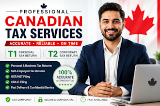 file your canadianpersonal tax return t1 and business tax t2