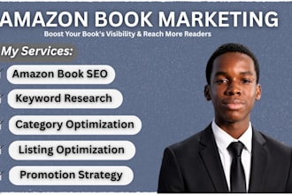 market your book on amazon and improve its visibility