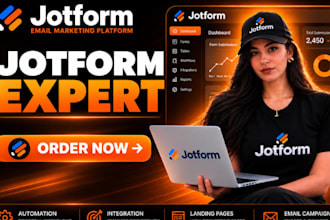 setup jotform automation jotform API integration page designer jotform newslette