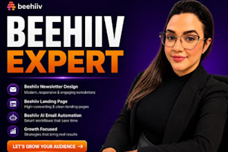 design beehiiv newsletter design beehive landing page beehiv ai email automation