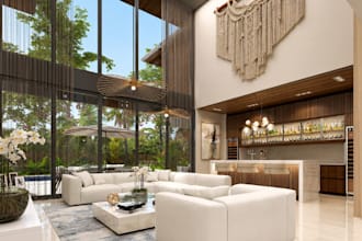 produce interior render from floor plan,3d property walkthrough for presentation
