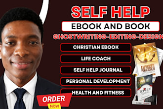 ghostwrite, design and edit your self help book, christain books, book memoir