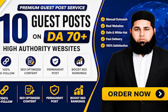 provide high quality dofollow backlinks da,DR 70 in your niche
