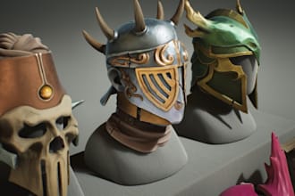 3d print and paint, ship custom 3d mask 3d helmet cosplay armour halloween mask