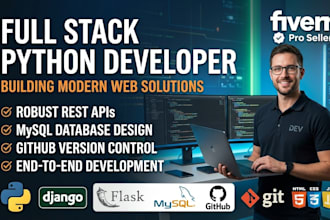 build a python flask web application with mysql database