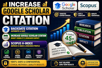 increase google scholar citation,backdate citation,scopus h index