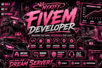 create or modify your fivem qbcore server