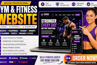 design gymcatch pushpress teamup wodify zen planner pike13 vagaro gym website