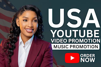 do USA youtube video promotion, music promotion
