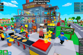 develop roblox game, roblox map, obby, lua scripting and full game creation