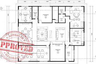 design permit ready 2d floor plans, adu, garage, deck and construction blueprint