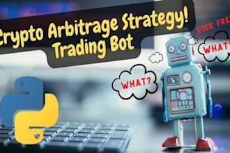 develop crypto trading bot, dex arbitrage bot, triangular arbitrage bot