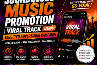 do soundcloud music promotion viral track using targeted advertising campaign