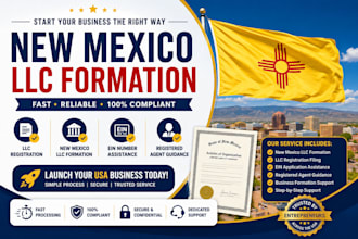 help with new mexico llc formation and ein