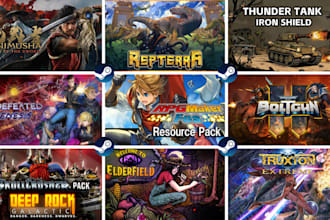 do steam capsule game art banner steam capsule artist game logo steam page