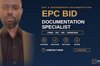 provide epc, technical bid, hse document, engineering management