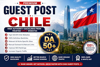 provide high quality chile guest post backlinks