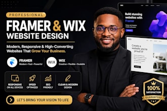 framer website develop framer website design framer developer framer website
