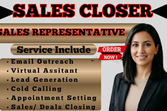 high ticket sales b2b leads generation salesperson sales representative sdr