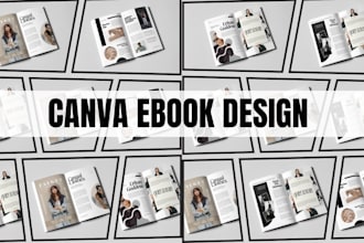 design redesign canva ebook, workbook, canva lead magnet, canva ebook formatting