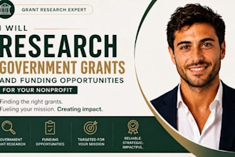 research government grants funding opportunities for nonprofit grant proposal