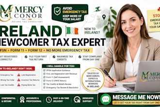 handle ireland newcomer tax ppsn form 11 form 12 and stop emergency tax
