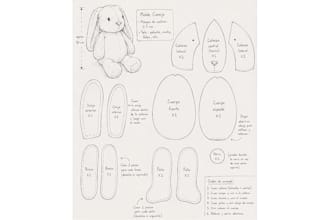 create a custom plush toy reference sheet
