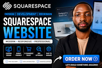 develop and customize your squarespace website
