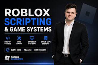 create custom roblox scripts and game systems