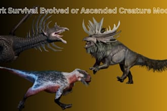 create a ark survival evolved or ascended creature mod
