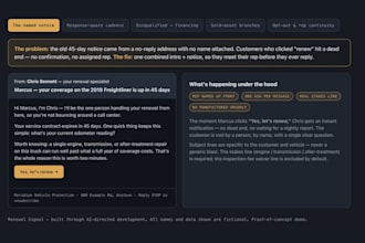build a customer follow up automation that never feels spammy