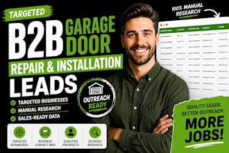 generate targeted garage door repair and installation leads