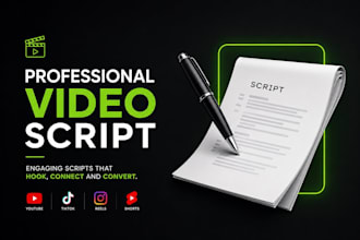 write engaging video scripts