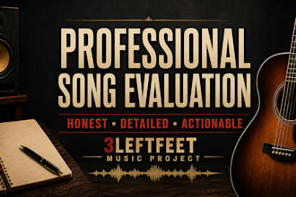review your song and give detailed professional feedback