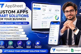 develop custom appsheet apps for business automation