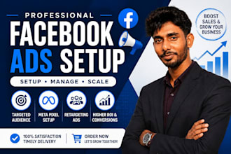 setup and manage facebook and instagram meta ads campaigns