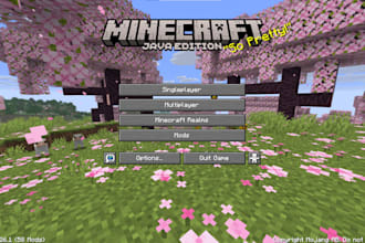 play minecraft java edition with you