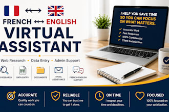 be your bilingual french english virtual assistant