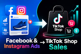 run facebook and instagram ads to boost your tiktok shop sales