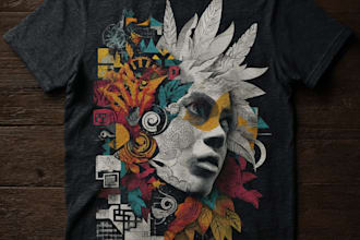 do t shirt design typography and custom t shirt graphic tee