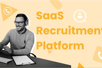 develop ai saas recruitment website with hr automation and resume screening app
