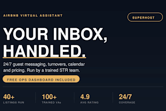 be your airbnb virtual assistant and co host for guest communication