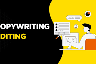 do copywriting and editing