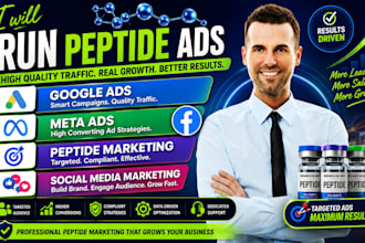 run peptide ads google ads peptide marketing meta ads social media marketing