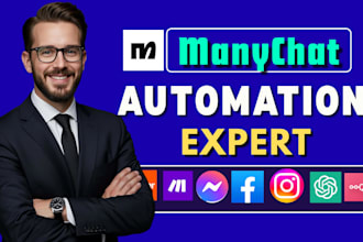 setup manychat automation with openai integration