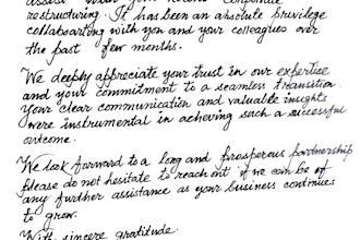 write beautiful cursive letters