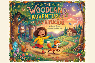 create children book illustration children storybook and picture book art